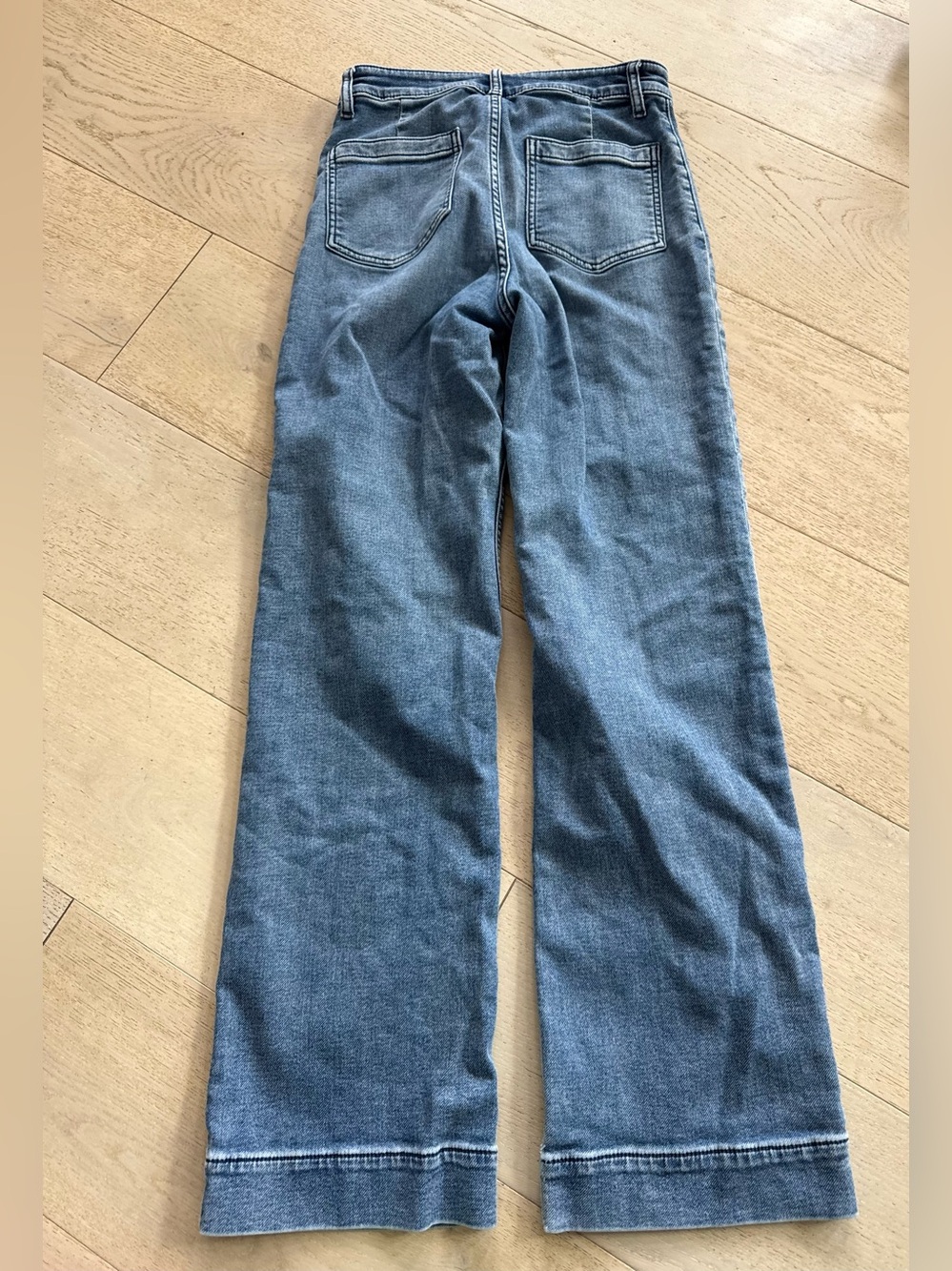 FAHERTY WOMEN'S TERRY PATCH POCKET JEANS 27 - Picture 3 of 8